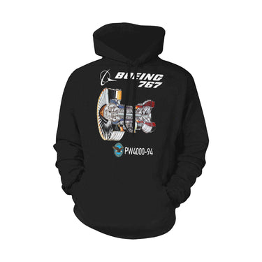 BOEING 767 All Over Print Hoodie jacket e-joyer